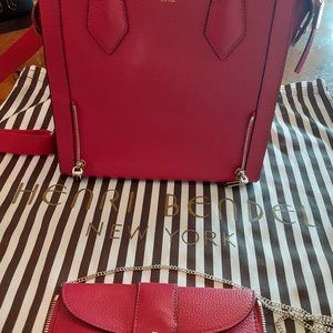 HENRI BENDEL RIVINGTON CONVERTIBLE CROSSBODY TOTE